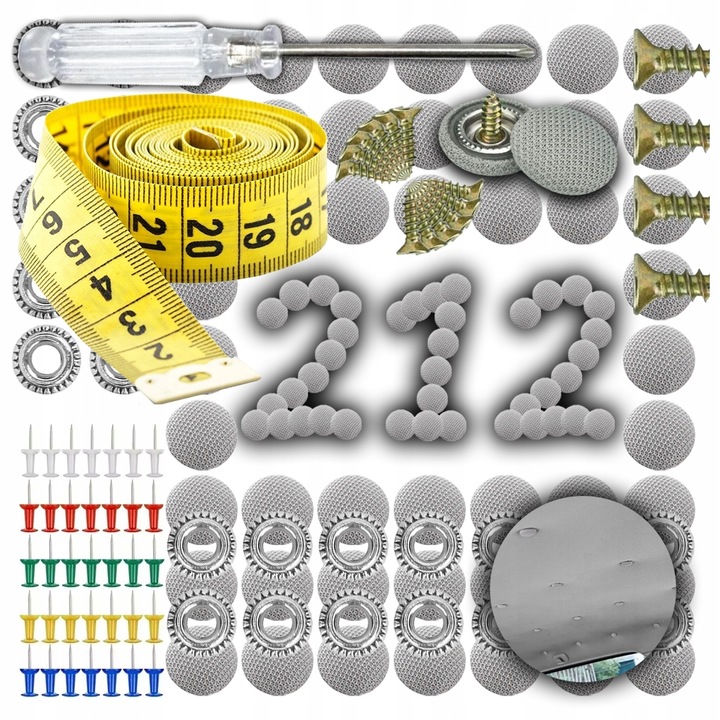 ZESTAW NAPRAWCZY DO REGENERACJI PODSUFITKI SAMOCHODOWEJ DO NAPRAWY 70 el HQ