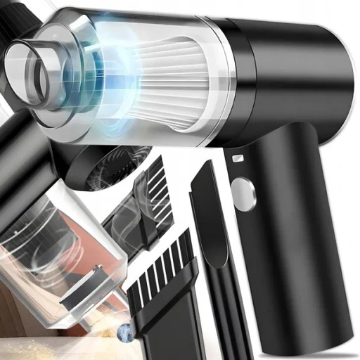 Odkurzacz samochodowy ręczny BEZPRZEWODOWY 120W