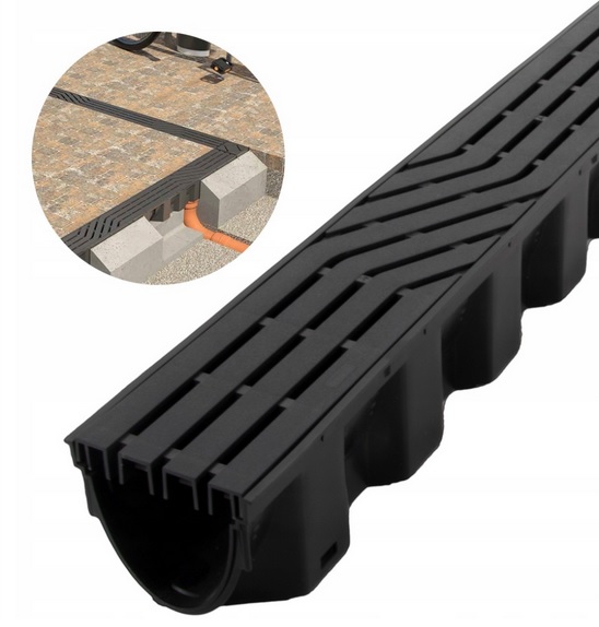 Odwodnienie Liniowe Kanał Slim A15(do 1,5T) parking garaż kratka NOWY