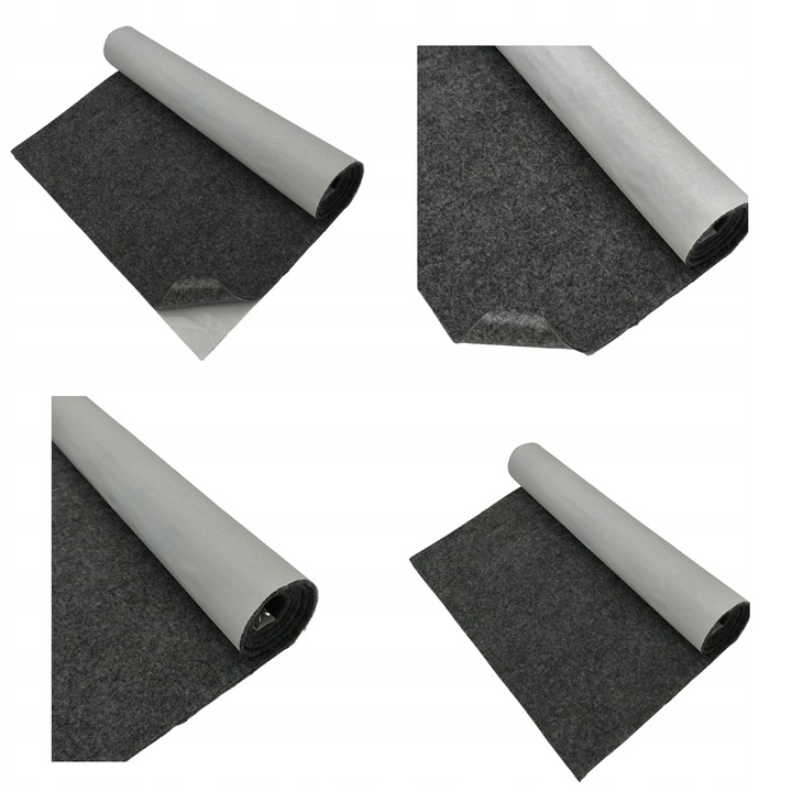 Filc samoprzylepny 3mm ANTRACYT miękki SOFT