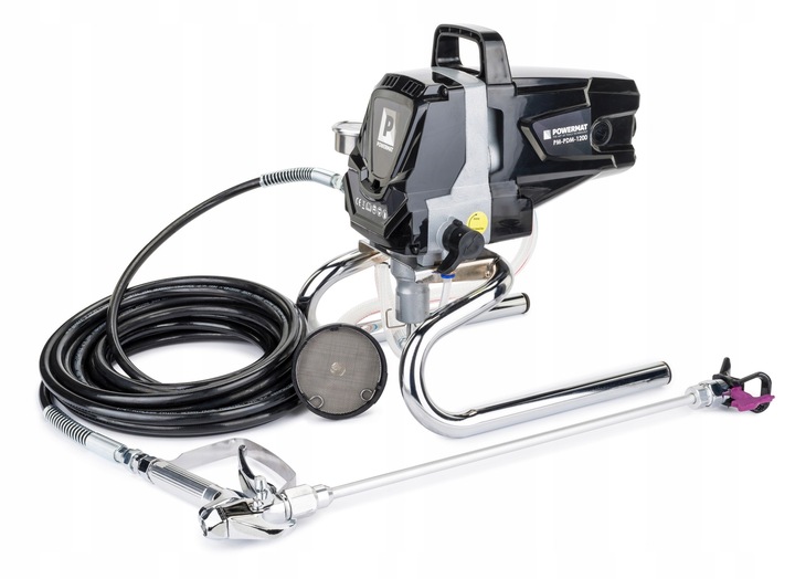 Agregat MALARSKI Pistolet Hydrodynamiczny 1200W Wąż 10M 1,5 L/min 220 BAR