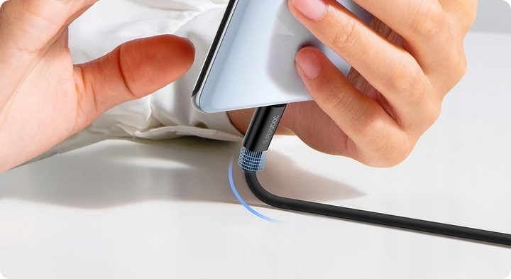 BASEUS MOCNY PRZEWÓD KABEL USB TYPE-C USB-C 65W SUPERVOOC DO OPPO REALME