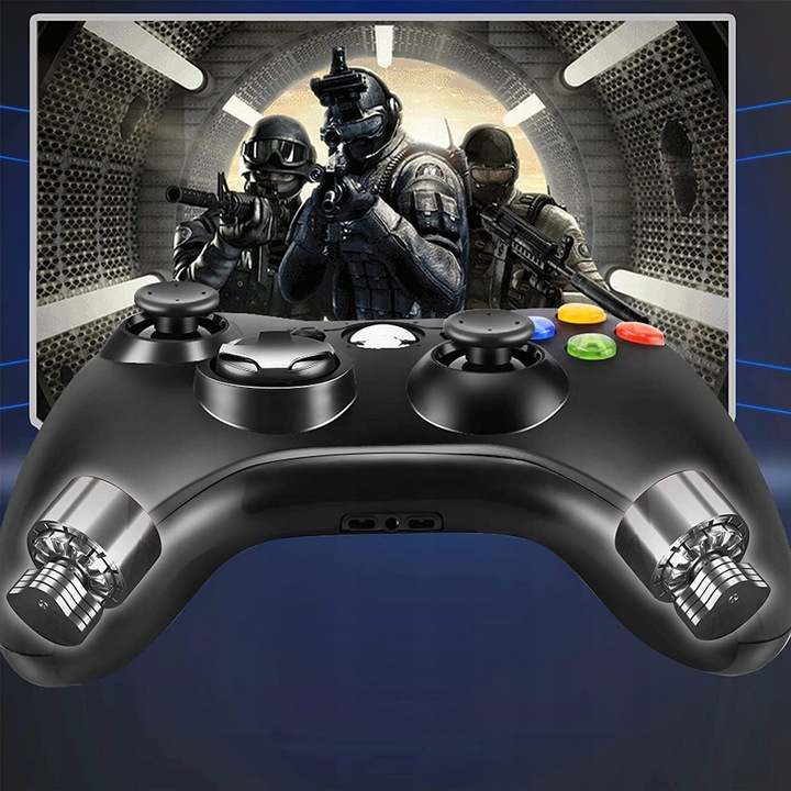 Kontroler USB Gamepad do konsoli Xbox 360/PC Win7, joystick z kablem