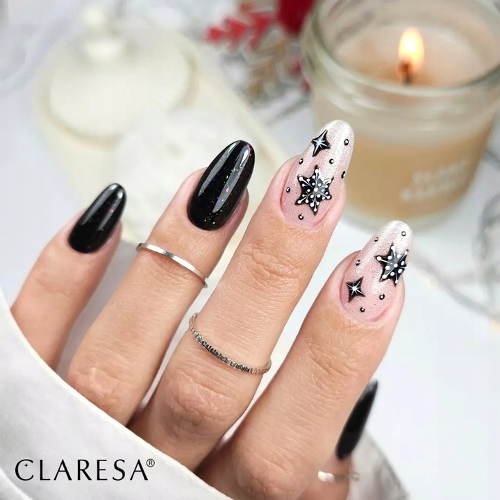 CLARESA MYSTIC AURA 1-8 LAKIER HYBRYDOWY ZESTAW KOLEKCJA 8 szt. TPO FREE