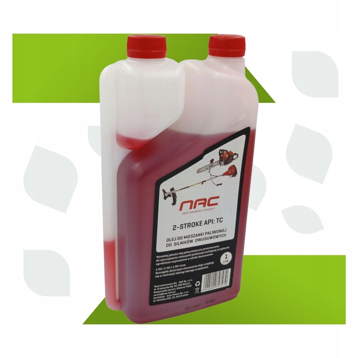 OLEJ DO PIŁY SPALINOWEJ DO DWUSUWÓW MIESZANKI 1L DO NAC DEMON STIHL