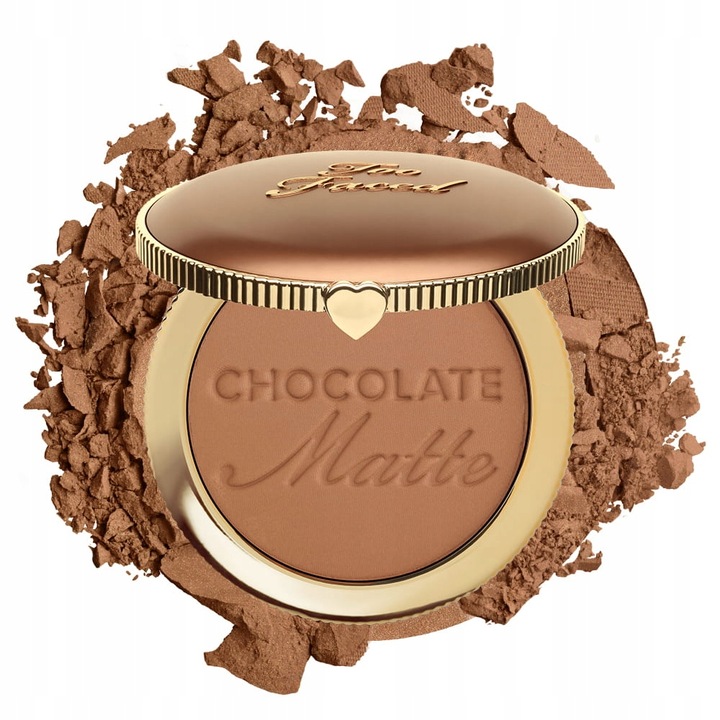 TOO FACED BRONZER do TWARZY CHOCOLATE SOLEIL MATTE PUDER BRĄZUJĄCY 8 G