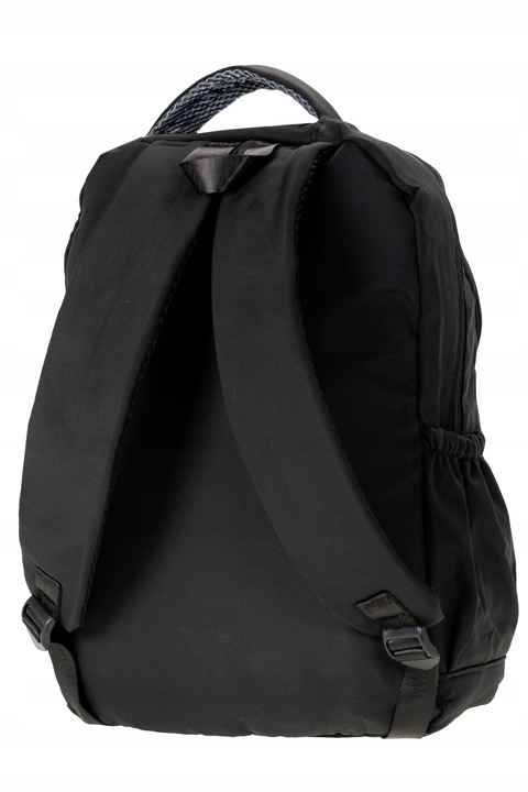 PLECAK damski męski SZKOŁA 25L LEKKI PODRÓŻNY TURYSTYCZNY czarny POJEMNY