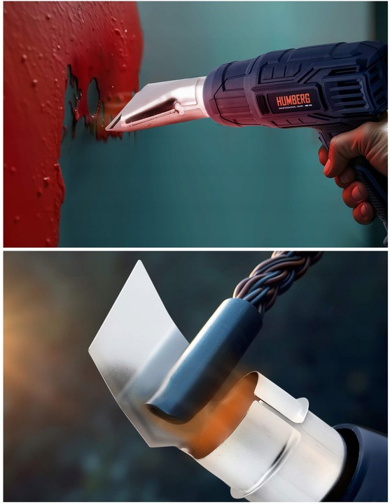 OPALARKA ELEKTRYCZNA DWA BIEGI 2000W 4 DYSZE HUMBERG