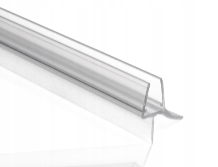 USZCZELKA DO KABINY PRYSZNICOWEJ DRZWI SZYBY DOLNA POZIOMA 6, 7, 8 MM 67 CM