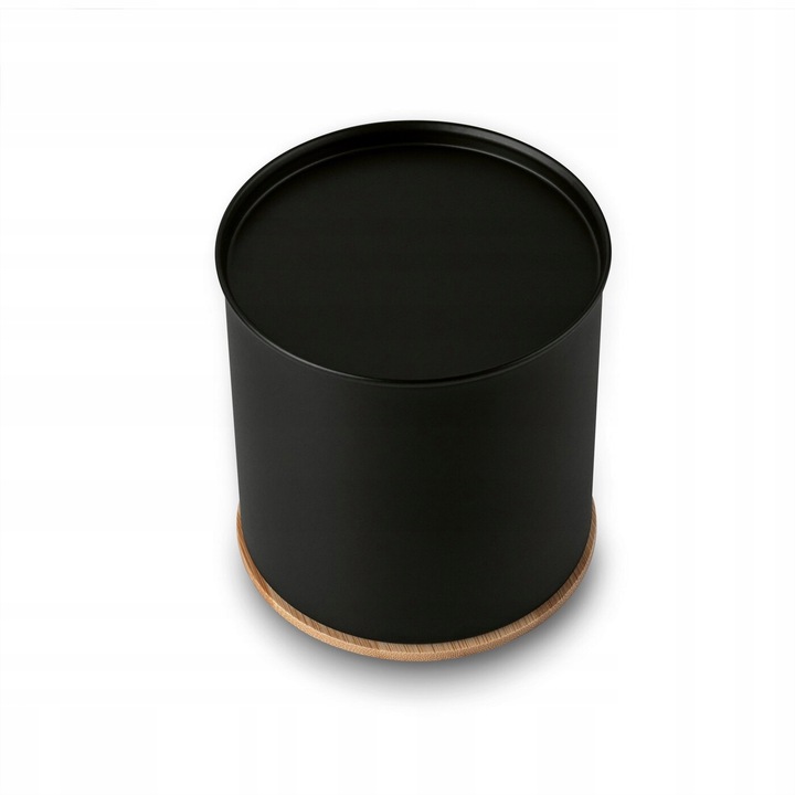 CHLEBAK CZARNY +3x POJEMNIKI KAWĘ herbatę CUKIER