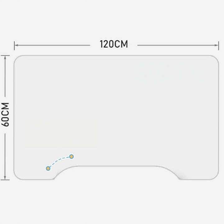 BIURKO GAMINGOWE STÓŁ DLA GRACZA KOMPUTEROWE BIAŁE DUŻE NOWOCZESNE 120