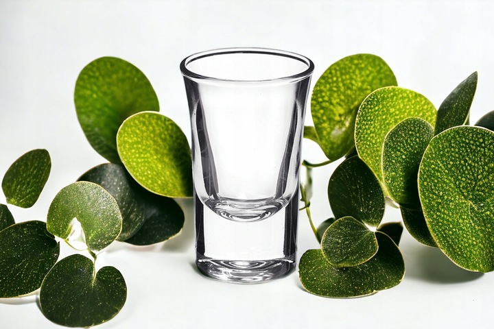 Kieliszki oszukane do wódki 15ml 2x wesele ślub grube dno Młodzi żona mąż