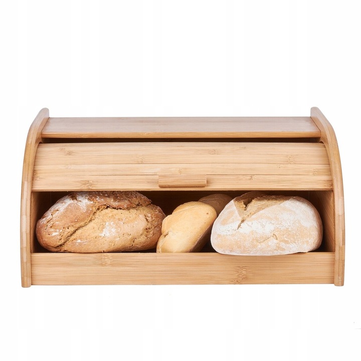 CHLEBAK BAMBUSOWY POJEMNIK na CHLEB Pieczywo Tadar 27 x 40 x 18 cm