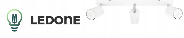 LAMPA KINKIET ŚCIENNY LED SUFIT REGULOWANY SPOT 3xGU10 ŻYRANDOL