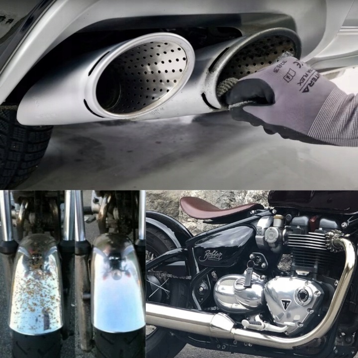 WEŁNA STALOWA 1kg Uniwersalna do czyszczenia, polerowania i renowacji