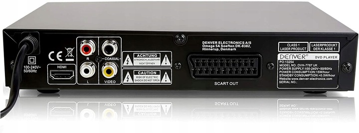 Odtwarzacz DVD Denver DVH-7787