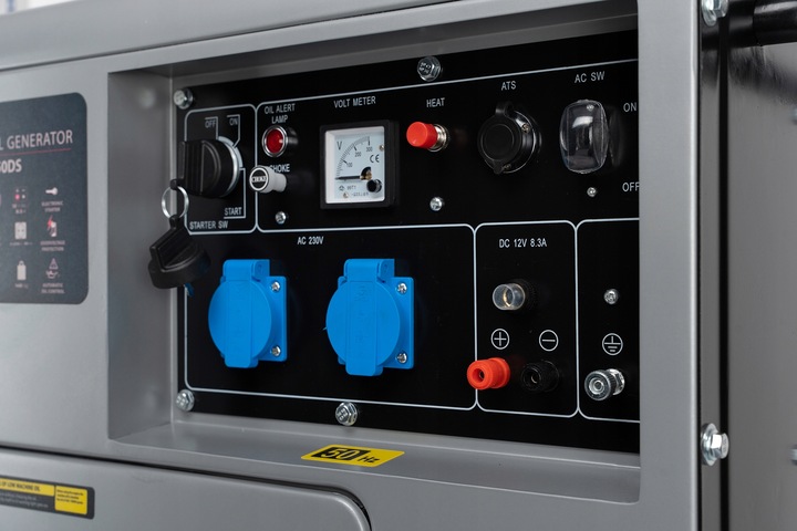 DIESEL AGREGAT PRĄDOTWÓRCZY 7350W JEDNOFAZOWY 230V