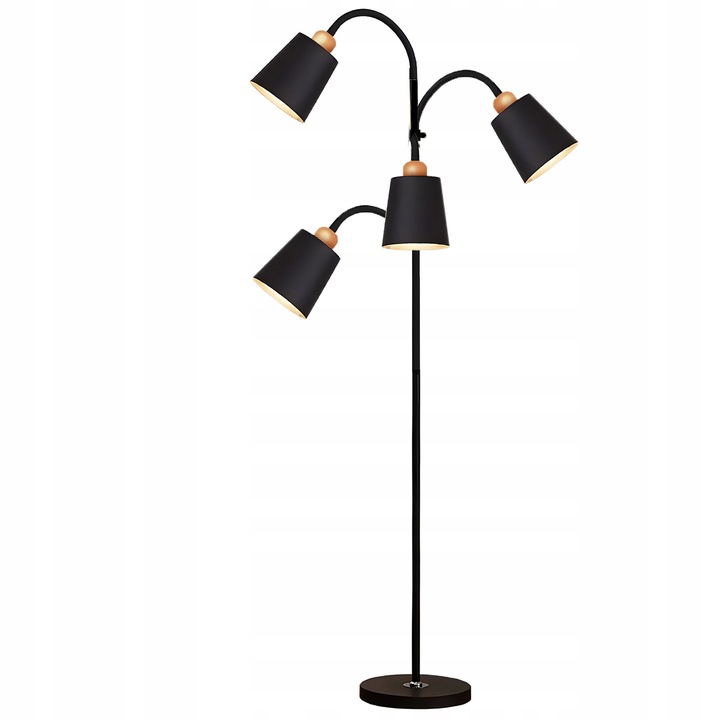 LAMPA STOJĄCA PODŁOGOWA 4xE27 REGULOWANA ELEGANCKA PODŁOGOWA 190cm