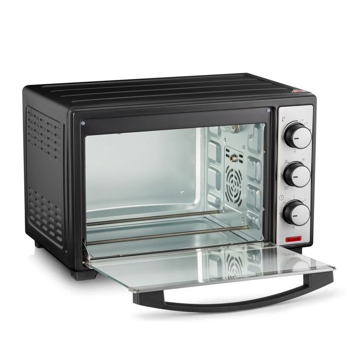 PIEKARNIK ELEKTRYCZNY 25L TERMOOBIEG ROŻNO GRILL WOLNOSTOJĄCY MINI