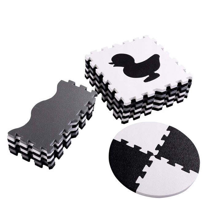 PUZZLE PIANKOWE MATA EDUKACYJNA 36 EL GRUBA XXL