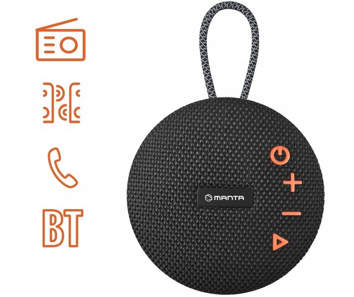 Głośnik przenośny bluetooth Manta SPK02GO