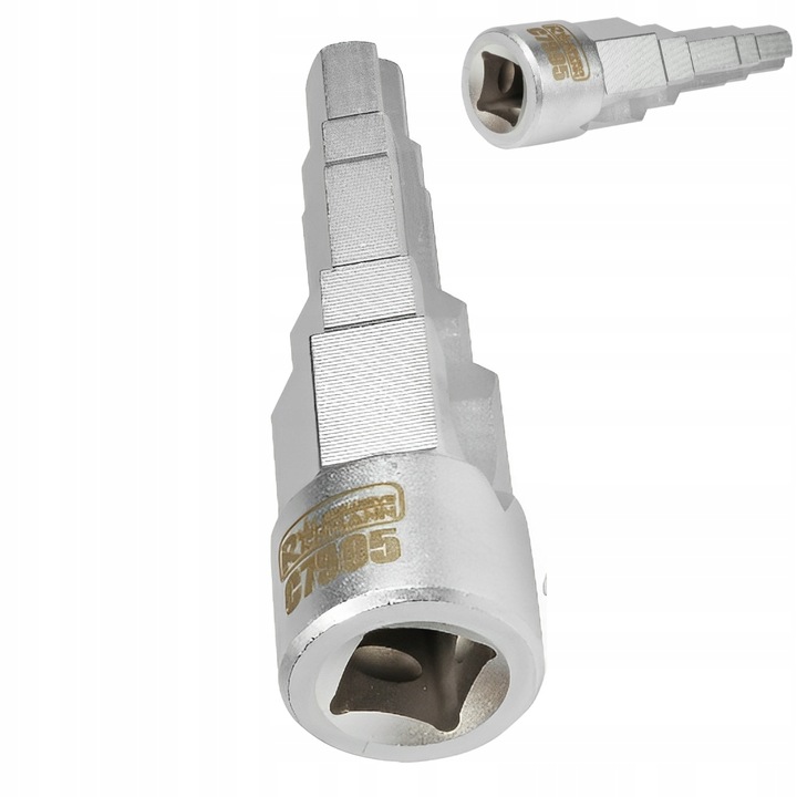 KLUCZ DO ŚRUBUNKÓW GRZEJNIKÓW STOPNIOWY Ø 1/2'' UNIWERSALNY SOLIDNY