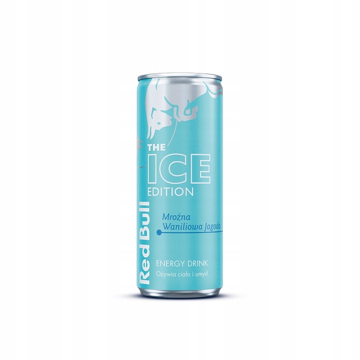 Red Bull Napój energetyczny Ice Edition waniliowa jagoda 12x250ml puszka