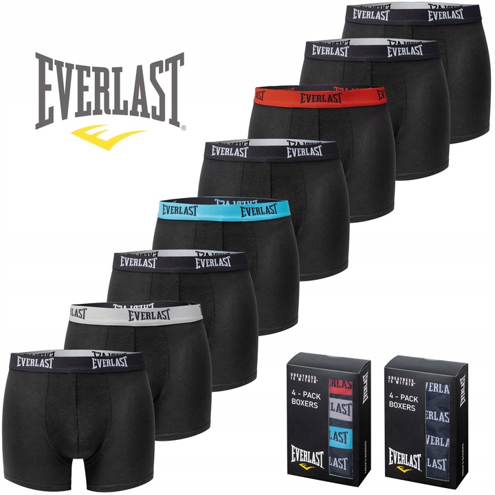 Majtki Bokserki Everlast rozmiar 8PAK