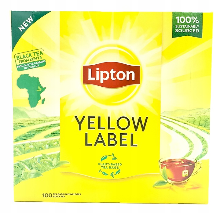 LIPTON HERBATA pakowana osobno 100szt