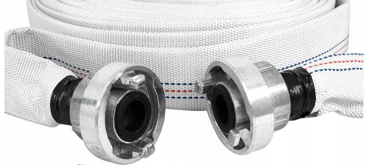 WĄŻ STRAŻACKI PARCIANY DO WODY BRUDNEJ SZAMBA 1 CAL 30M POMPY ZE ZŁĄCZKAMI