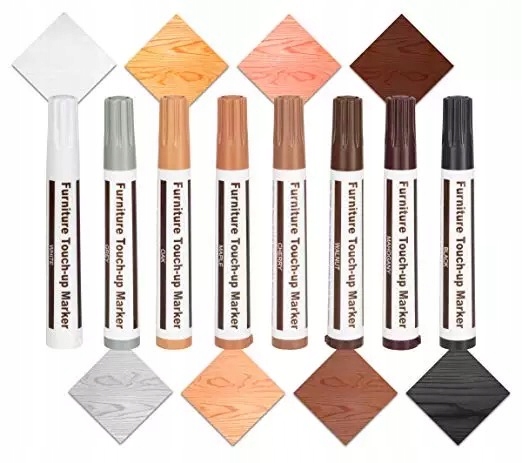 ZESTAW PISAKI DO MEBLI MARKERY NAPRAWCZE WOSK