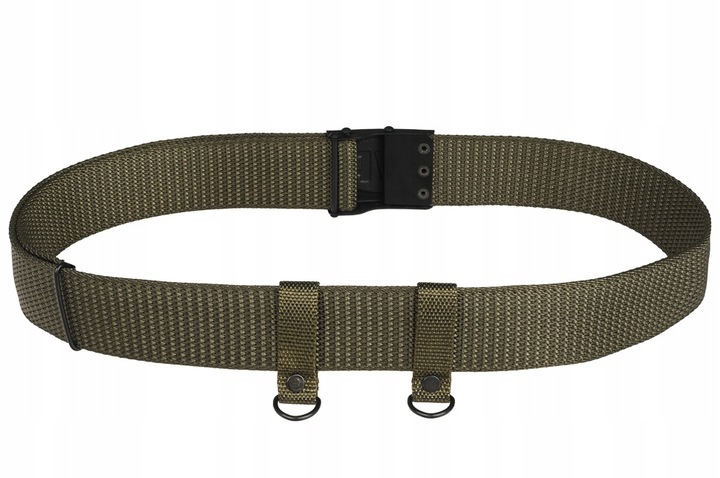 Pas Żołnierski Parciany Wz. 957 MON z Klamrą WP - Olive