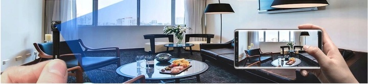 MINI KAMERA SZPIEGOWSKA UKRYTA WIFI DETEKCJA RUCH PODGLĄD ZDALNY NA