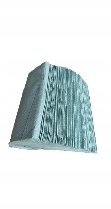 Ręcznik papierowy ZZ ZIELONY, II Kategorii, 4000 listków 1 KARTON 2W