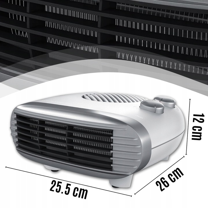 FARELKA MOCNY GRZEJNIK TERMOWENTYLATOR ELEKTRYCZNY STOJĄCY TERMOSTAT