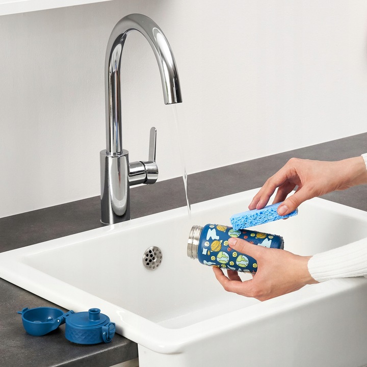 Stalowy bidon na wodę butelka na napoje Kosmonauta Kosmos Planety ION8 0,4l