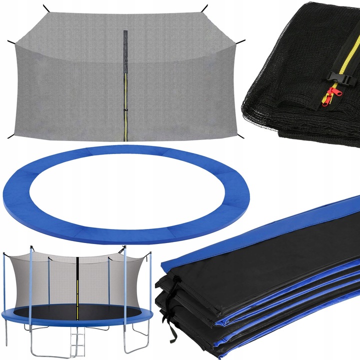 OSŁONA SPRĘŻYN + SIATKA WEWNĘTRZNA 304 - 312cm 10FT AKCESORIA DO TRAMPOLINY