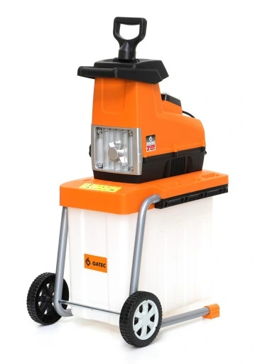 Rozdrabniacz do gałęzi, Rębak frezowy 2800W + Pojemnik na zrębki