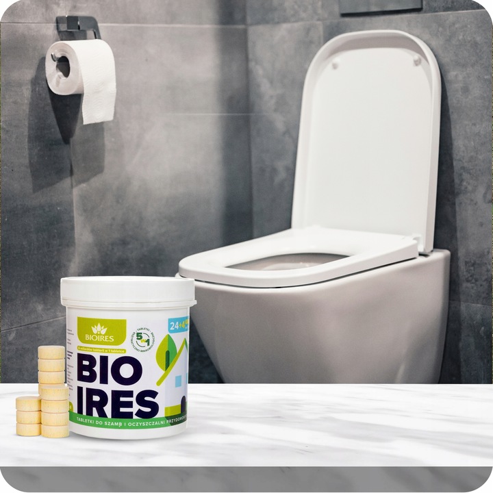 Bio tabletki bakterie do oczyszczalni szamba zapas na rok mocny