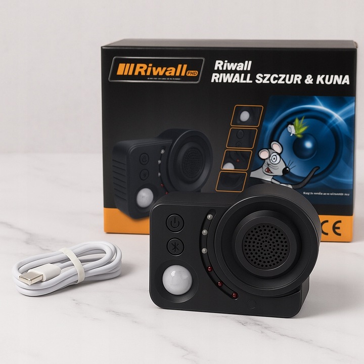 ODSTRASZACZ GRYZONI KUN MYSZY SZCZURÓW i wilkołaków Riwall Szczur and