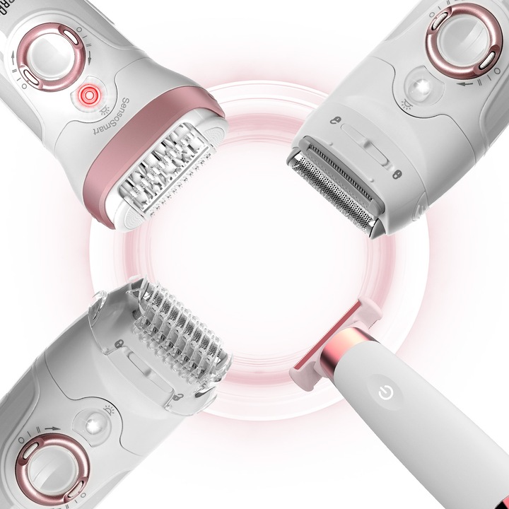 DEPILATOR BRAUN Silk-epil 9 BONUS DELUXE PACK (LIMITED) + GOLARKA + DODATKI