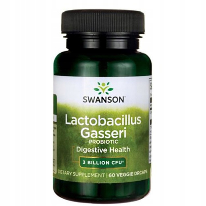SWANSON PROBIOTYK LACTOBACILLUS GASSERI 60k JELITA TRAWIENIE NIESTRAWNOŚĆ