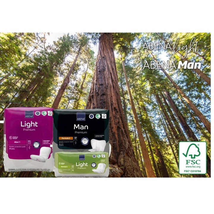 WKŁADKI podpaski 4x10szt UROLOGICZNE na nietrzymanie moczu ABENA EXTRA