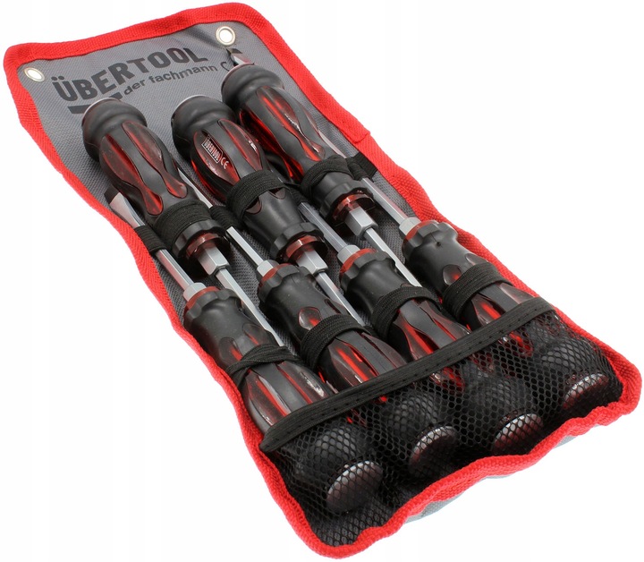 Zestaw 7 Śrubokrętów Wkrętaków do Podbijania Etui