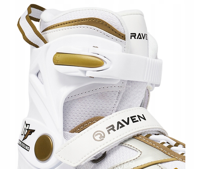 Rolki Regulowane RAVEN Pulse White/Gold 37-40