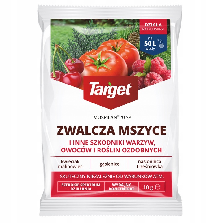 MOSPILAN 10g OWOCE I WARZYWA ŚMIETKA MSZYCE OWOCÓWKA MIODÓWKA