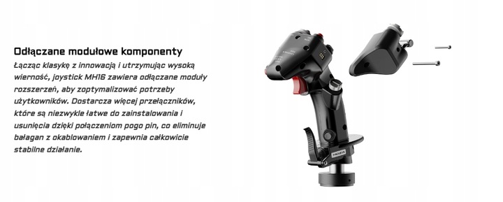 MOZA MH16 Flightstick, Symulator Lotu