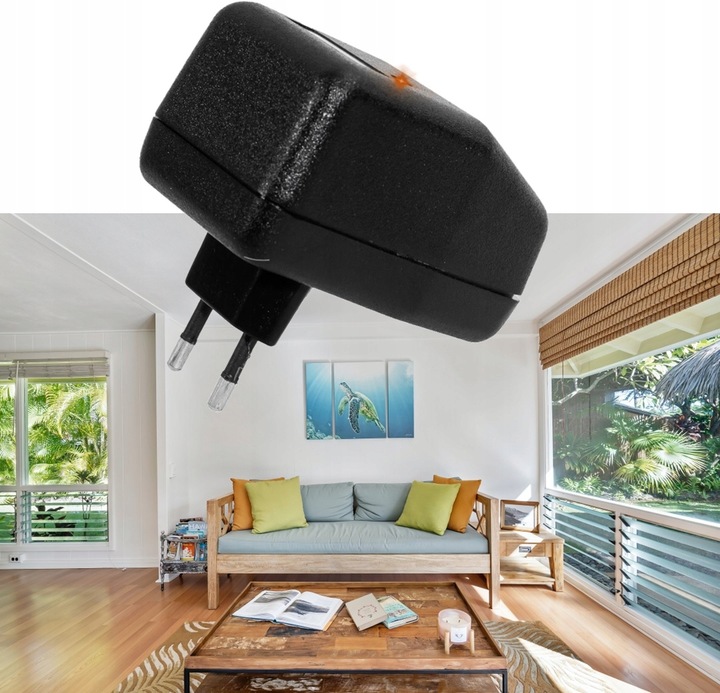 ODSTRASZACZ MYSZY KUN SZCZURÓW MOCNY ZMIENNY IMPULS ULTRAŹWIĘKOWY 230V