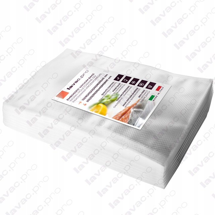 WORKI DO ZGRZEWARKI PRÓŻNIOWEJ 20x25 cm Moletowane