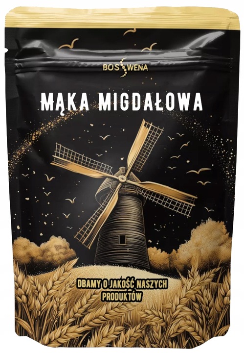 MĄKA MIGDAŁOWA 500g Mielone migdały jakość Premium